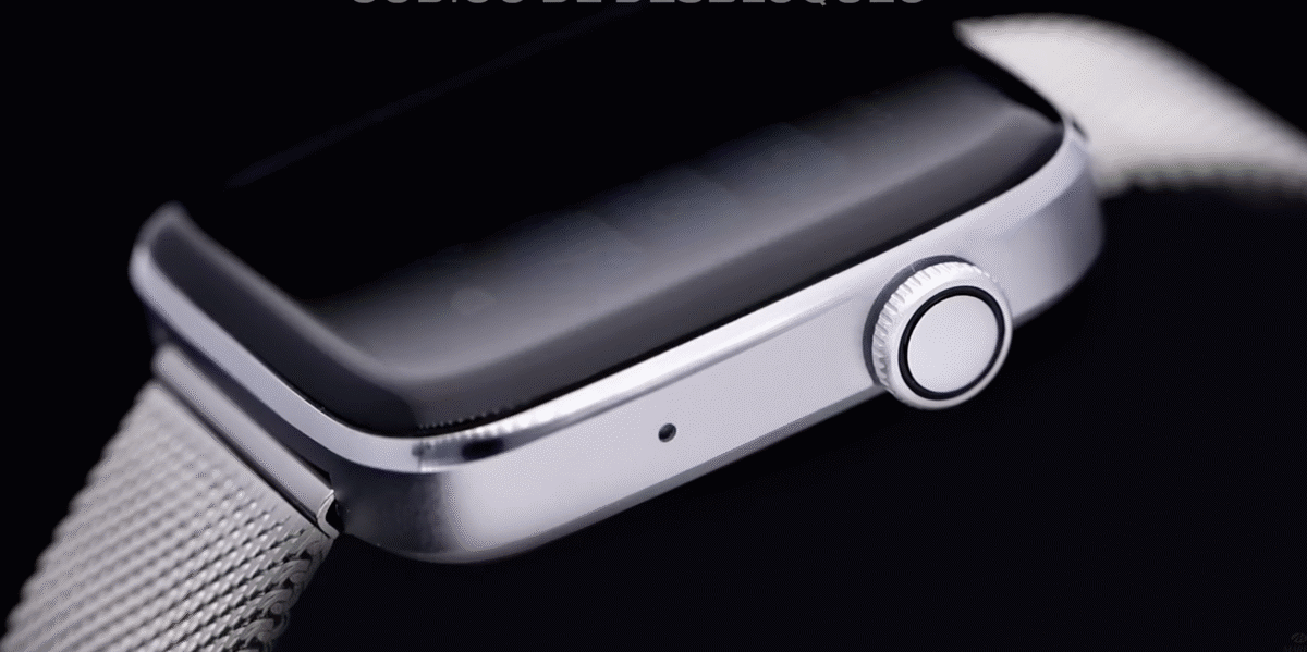 Detalle del reloj inteligente Marea B58010